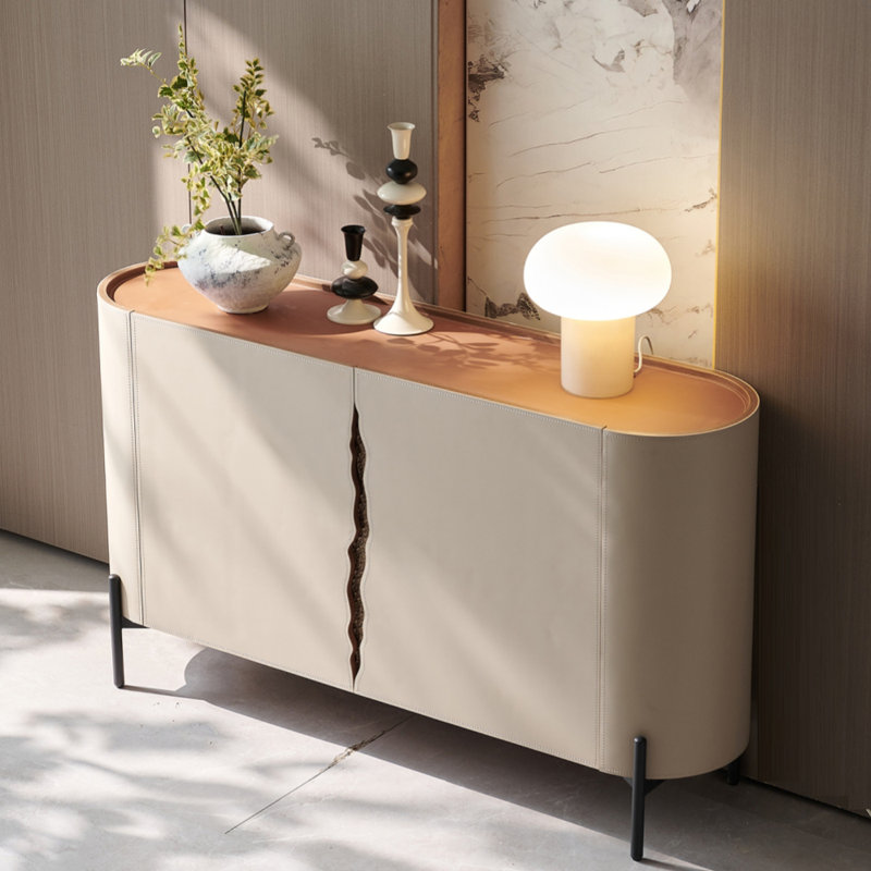 Multi-Functional Retro Design Sideboard, 33.46" H x 47.24" W x 15.75" D