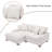 Milbrey 2-Piece Corduroy Modular Sectional with Pillow Back-2011520419-1947813341