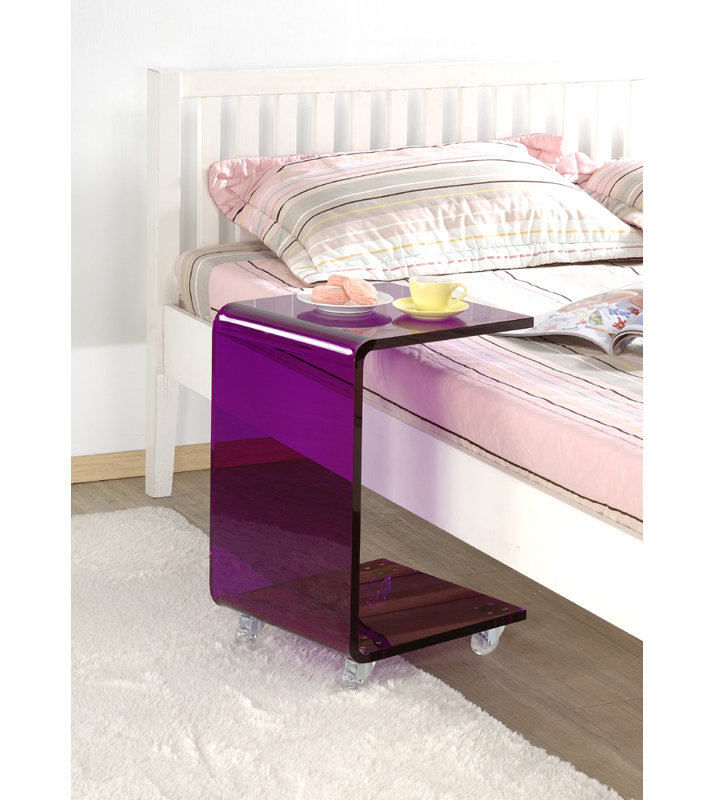 Channing End Table, Violet