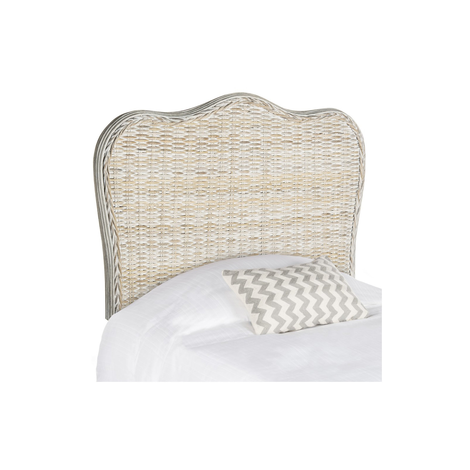 Litchford Headboard, White Washed, Twin