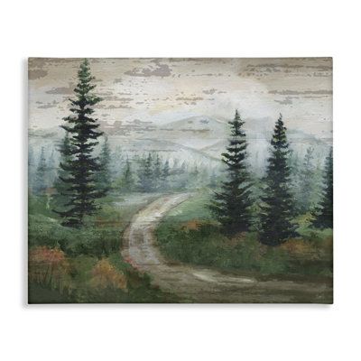 Path Through Wilderness Canvas Wall Art by Nan