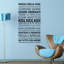Non-Wall Damaging Wall Decal