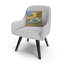  Housse de coussin carré et insert
