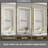 LED Bathroom Mirror With Lights, Frontlit & Backlit Lighted Bathroom Mirror with Anti Fog, Lighted Wall Mirrors,3 Colors Temperature,Dimmable-287289061-287289060