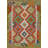 Geometric Wool Kilim Oriental Rug 3x4