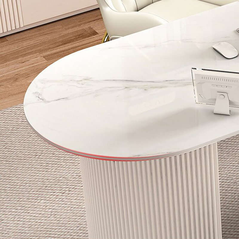 Bureau de réception moderne, H 29,53 po x l 55,12 po x P 23,62 po