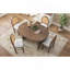 Ensemble de table de salle à manger extensible 5 pièces pour 4 personnes, ensemble de table de salle à manger extensible rétro avec 4 chaises rembourrées, ensemble de table de cuisine et chaises pour salle à manger et cuisine TREXM-133403320-133403322-133403328-133403330