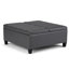 Repose-pieds de rangement pour table basse Ellis-208493470