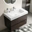 Meuble-lavabo de salle de bain Mid-Century