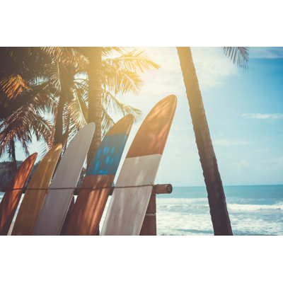 Planches de surf cocotiers à Summer Beach