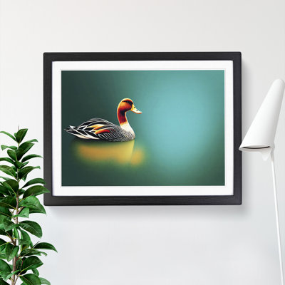 Brilliant Duck - Single Picture Frame Print