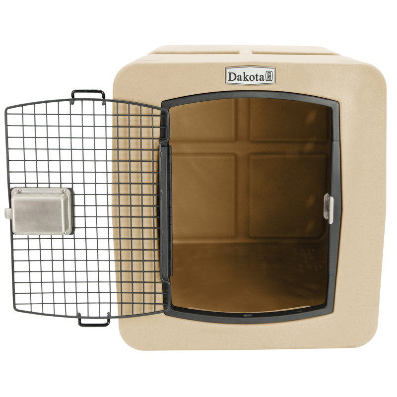 Dakota 283 G3 Framed Door Kennel, Sandstone, Large (26.5" H x 24.5" W x 35.2" D)