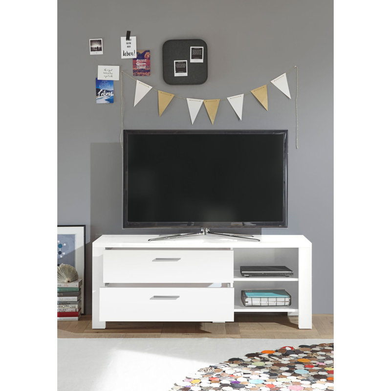 Unfinished TV Stand for TVs up to 60", White