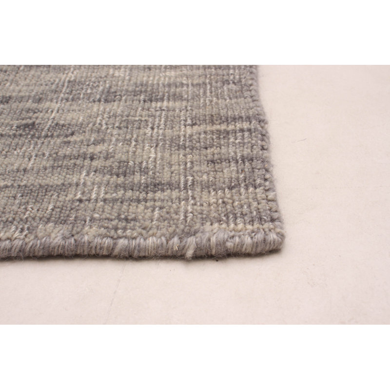 Tapis unique en laine gris nouvel âge 5 pi 0 po x 8 pi Kashkuli Gabbeh
