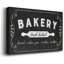 Toile tendue avec châssis de qualité supérieure Bakery - prête à être accrochée-1209660888