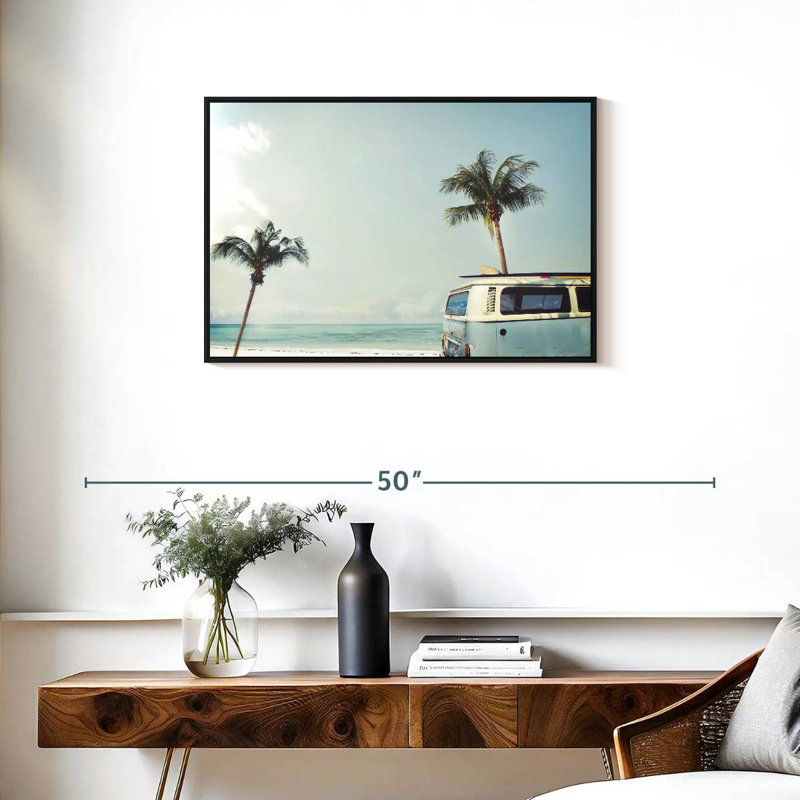 Gillard Retro Surf Van, 21" H x 31" W