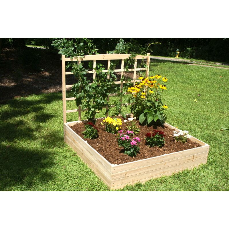 Konkol Wood Raised Garden Bed