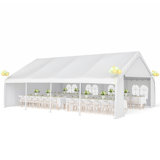 20 Ft. W x 26 Ft. D Metal Party Tent