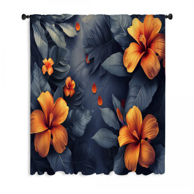 Rideaux Hibiscus Blooms