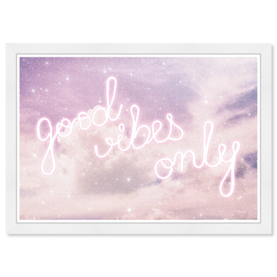 " Good Vibes Only Sparkle "