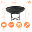 Maui Round Steel Smokeless Fire Pit-463951300