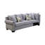 Braidwood 125" Wide Chenille Left Hand Facing Sofa & Chaise