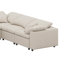 Canapé modulaire modulaire, canapé en U avec repose-pieds mobile-596157037
