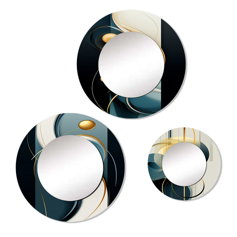Miroir mural en aluminium