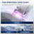 Smart Toilet with Built-in Tank - Electric Bidet Toilet with Side Knob Control, Foot Sensor Operation, Auto Flush, Heated Seat, Instant Warm Water, Air Dryer, 1.06 GPF One-Piece Toilet