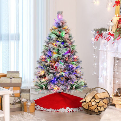 Lighted Artificial Christmas Tree