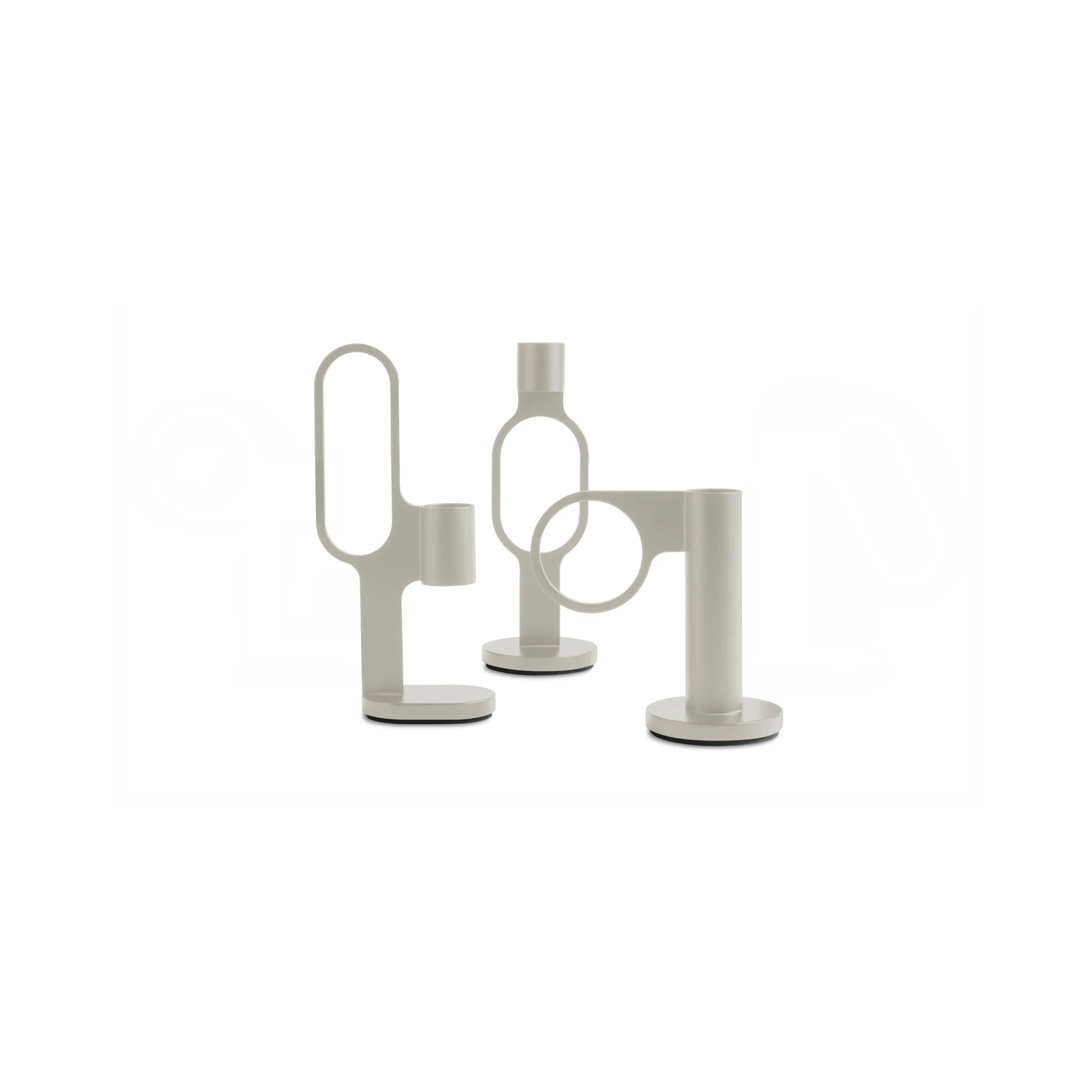 Blu Dot Who Goes There? Candle Holder, Putty