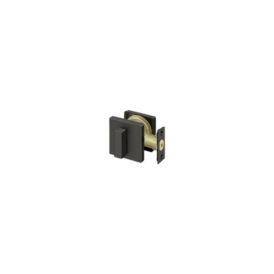 Deltana ZDSU10B Zinc Deadbolt Lock Grade 3 in Oil-rubbed Bronze