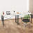 31" Computer Desk with Metal Frame, Waterproof Surface & Storage Bag – Ideal for Office Use-958896038-958896037