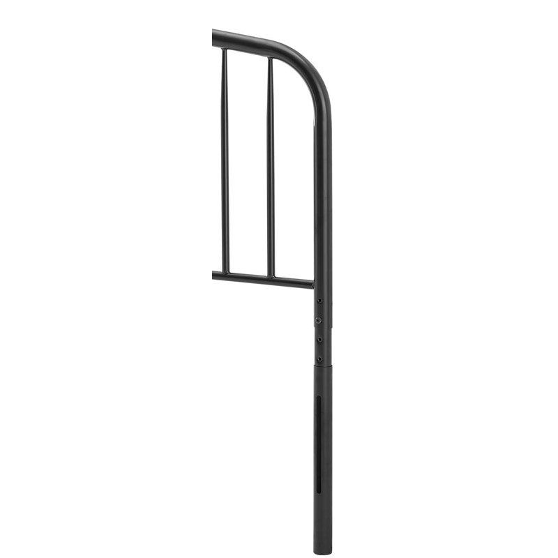 Margate Classic Metal Headboard, Queen, Black