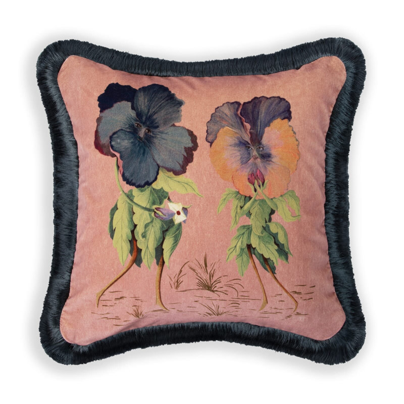 Love Letter Throw Square Pillow Cover & Insert