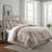 Country Lane Toile Natural Cotton Coverlet Set  8 Piece-109897083