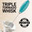 Zulay Kitchen Tornado Whisk Milk Frother With 4 Aa Duracell Batteries - Triple Whisk For More Power-119140073