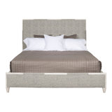  Thom Filicia Home Chatfield California King Upholstered Low Profile Panel Bed