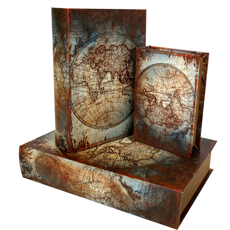 Wooden Book Box