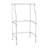 Magic Chef Compact Adjustable Powder Coat Metal Laundry Drying Rack Stand, White