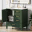Meuble-lavabo de rangement simple avec comptoir en céramique-327926261-288756170