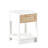 15.75" Rattan End Table With  Drawer, Modern Nightstand, Side Table For Living Room, Bedroom-169272915