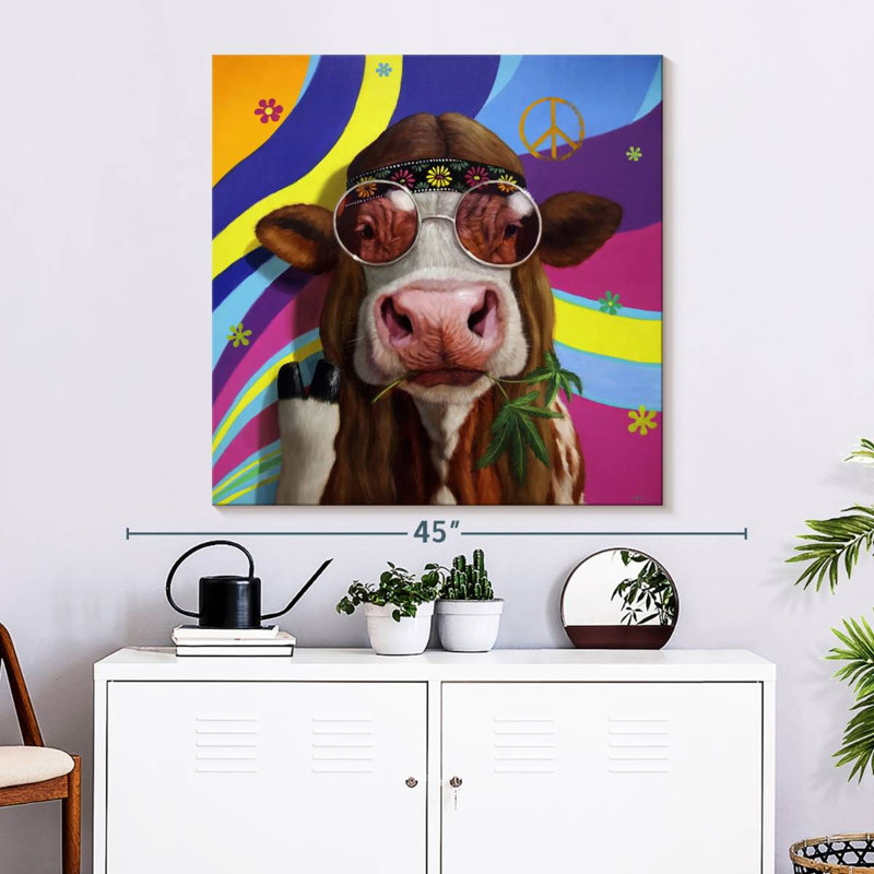 Ketti Grass Fed, 33" H x 33" W