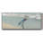 Beach Set Heron- Framed Canvas-110627598