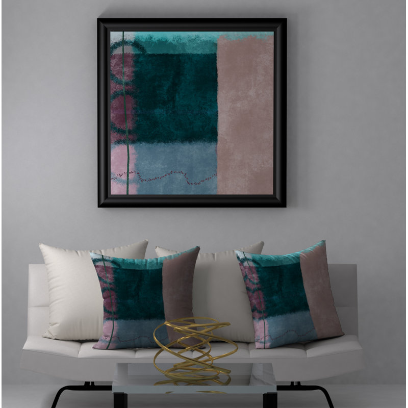 Housse de coussin carrée/insert, 18" x 18"