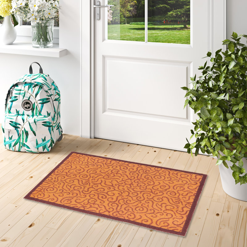Halfeti Door Mat, Caramel, 0.5cm H x  90cm W x 120cm D