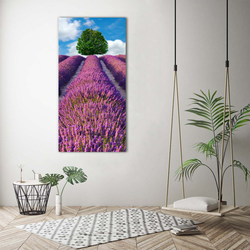 Lavender Field - Wrapped Canvas Print