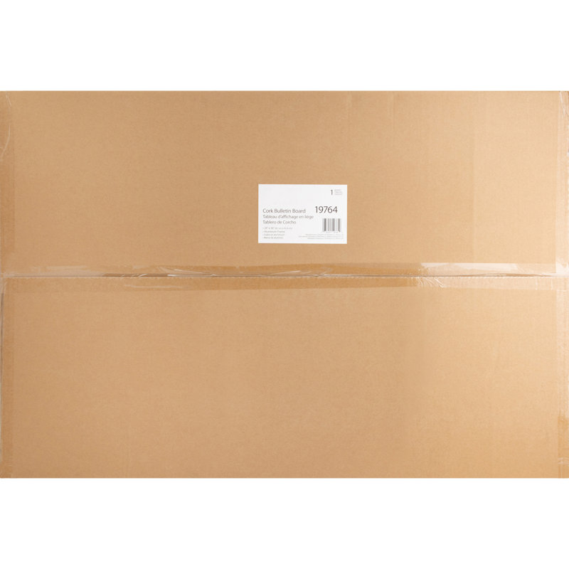 Wall Cork Bulletin Board, 4' x 6'