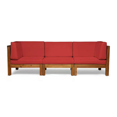 3-Piece Modular Outdoor Sofa Set