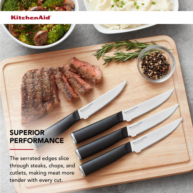 Ensemble de couteaux à steak 4 pièces Kitchenaid